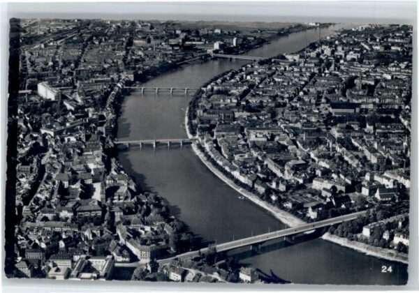Basel BS Basel Fliegeraufnahme