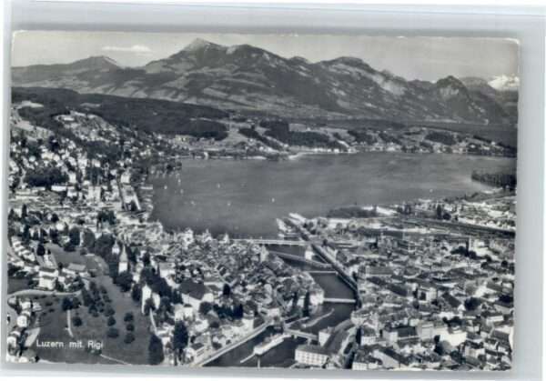 Luzern LU Luzern Rigi Fliegeraufnahme