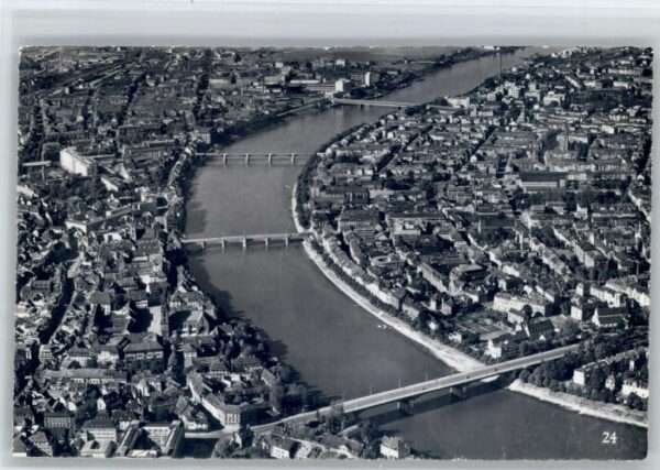 Basel BS Basel Fliegeraufnahme