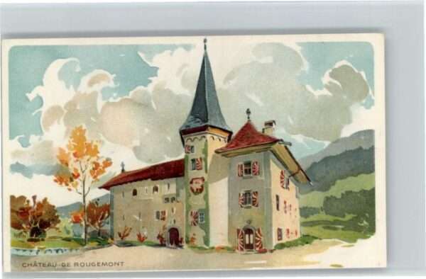 Vevey VD Vevey Chateau de Rougemont