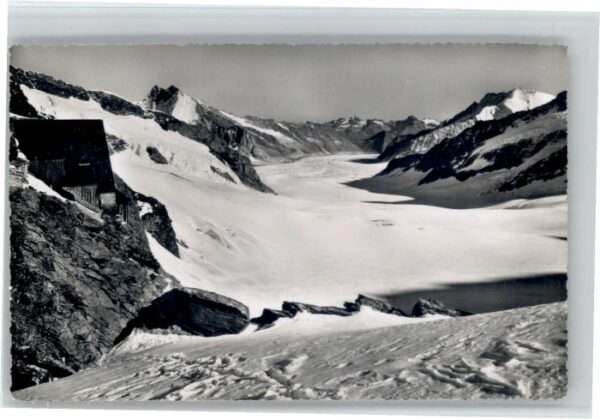 Jungfraujoch Berghaus Aletschgletscher