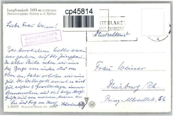 Jungfraujoch Meteorologische Station – Bild 2