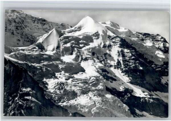 Jungfraujoch Fliegeraufnahme Silberhörnli
