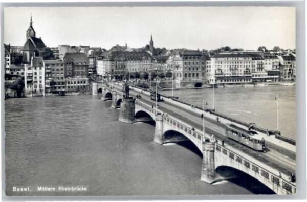 Basel BS Basel Mittlere Rheinbrücke
