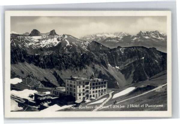 Rochers de Naye Hotel Panorama