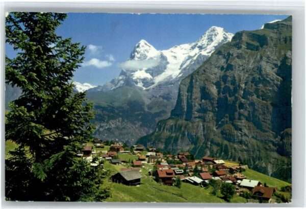 Muerren BE Mürren Eiger Mönch *