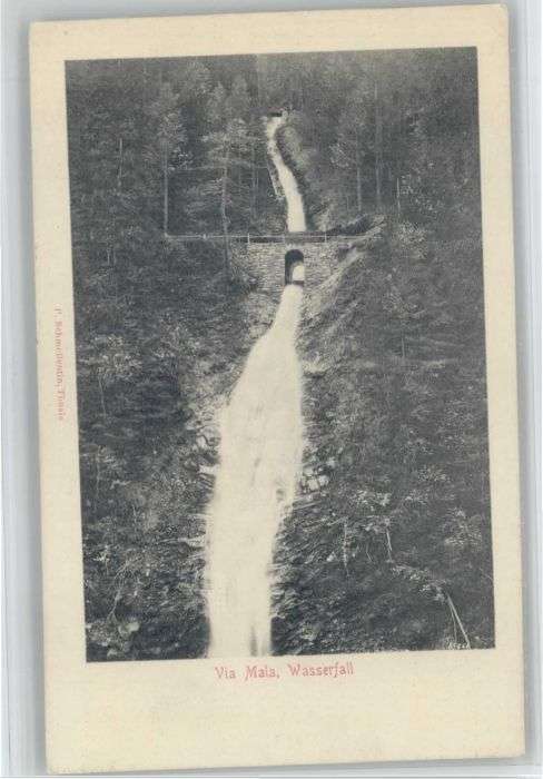 Thusis Via Mala Wasserfall