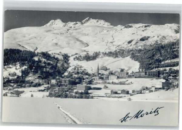 St Moritz GR St Moritz