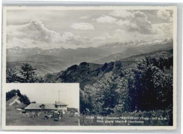 Wattwil Gasthaus Kreuzegg [Stempelabschalg]