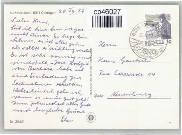 Oberaegeri urhaus Ländli x – Bild 2