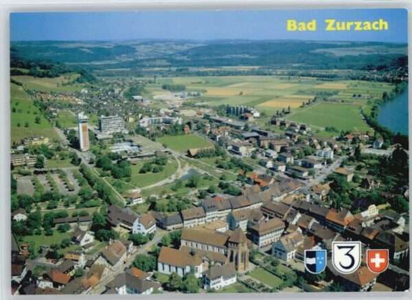 Zurzach Fliegeraufnahme