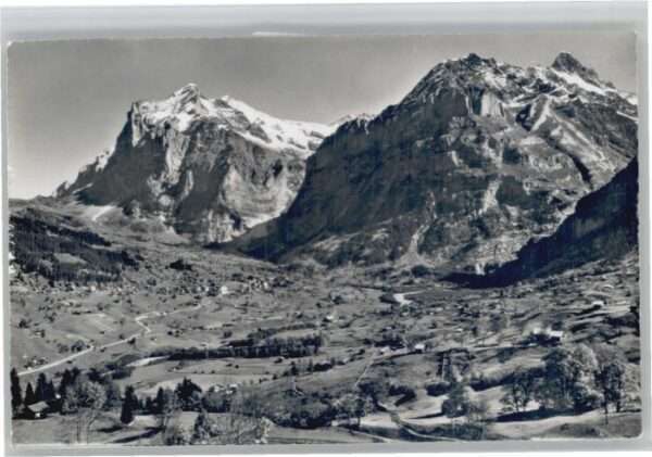 Grindelwald Wetterhorn Mettenberg Schreckhorn
