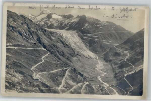 Grimsel Pass Grimsel Rhonegletscher