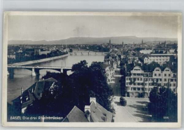 Basel BS Basel Rheinbrücken
