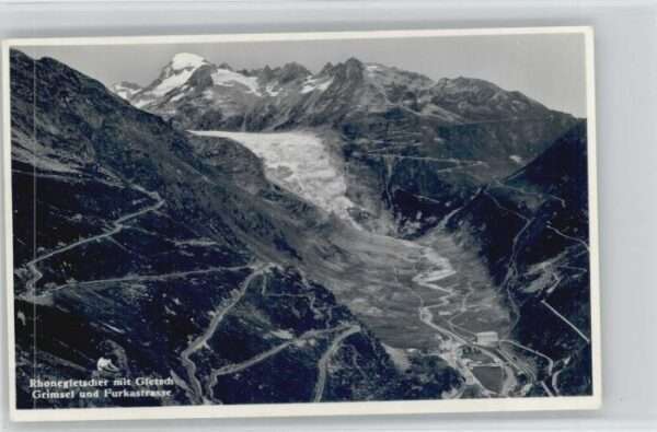Grimsel Pass Grimsel Rhonegletscher Gletsch