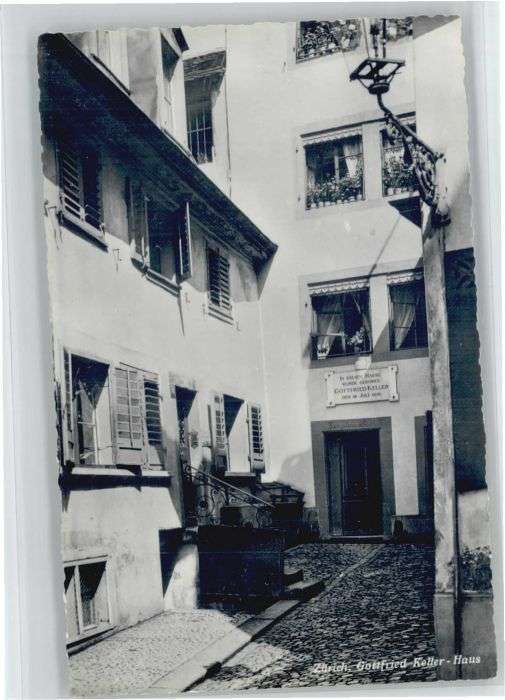 Zuerich ottfried Keller Haus