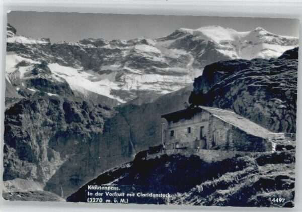 Klausen UR Klausen Pass Claridenstock