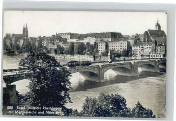 Basel BS Basel Mittlere Rheinbrücke