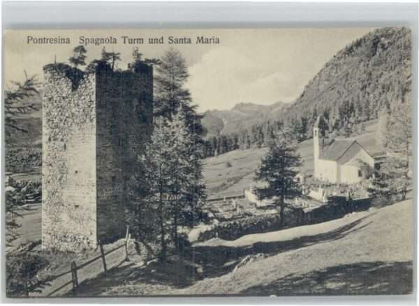 Pontresina Apagnola Turm
