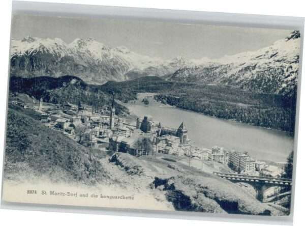 St Moritz GR St Moritz Languardkette