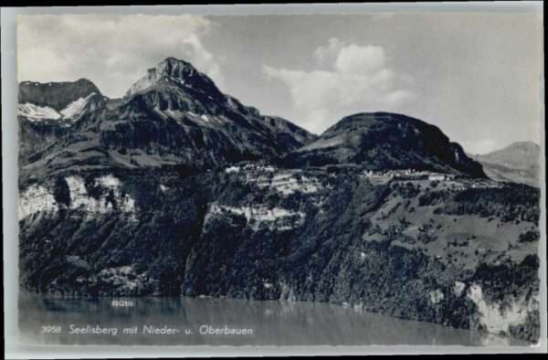 Seelisberg UR Seelisberg Rütli Nieder  Oberbauen