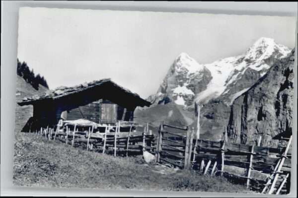 Muerren BE Mürren Eiger Mönch *