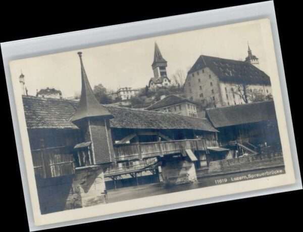 Luzern LU Luzern Spreuerbrücke