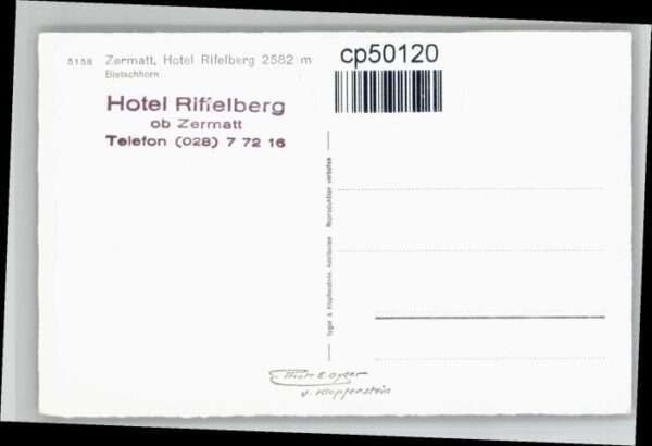 Zermatt VS Zermatt Hotel Rifelberg – Bild 2