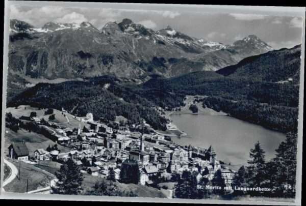 St Moritz GR St Moritz Languardtkette