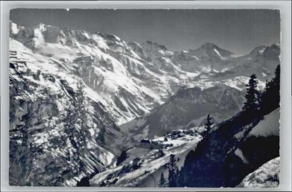 Muerren BE Ebnefluh Mittaghorn Grosshorn Breithorn