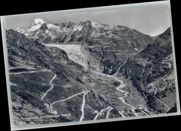 Furka Grimselstrasse Gletsch