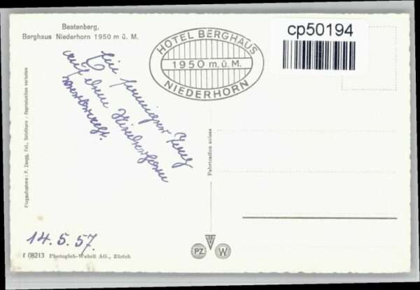 Beatenberg Berghaus Niederhorn – Bild 2