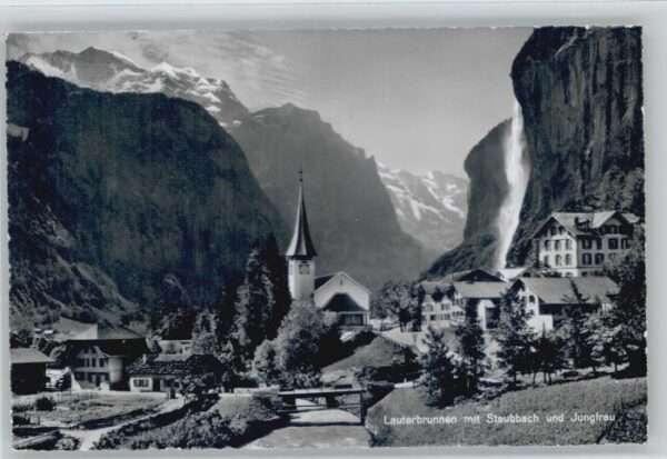 Lauterbrunnen BE Lauterbrunnen Staubach Jungfrau