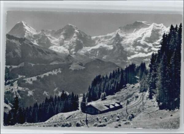 Muerren BE Mürren Eiger Mönch Jungfrau x