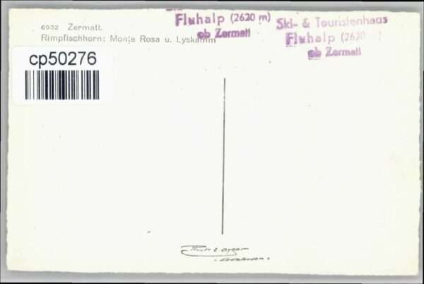 Zermatt VS Zermatt Rimpfischhorn – Bild 2