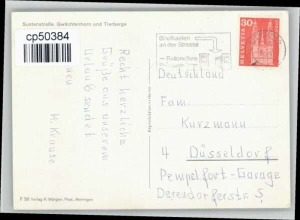 Susten Gwächtenhorn Tierberge – Bild 2