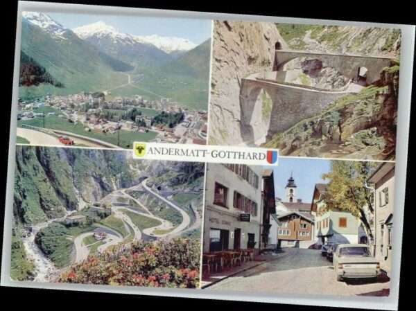 Andermatt Schöllenen Teufelsbrücke x