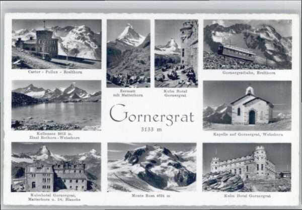 Gornergrat Zermatt Gornergrat Breithorn Kellensee Weisshor