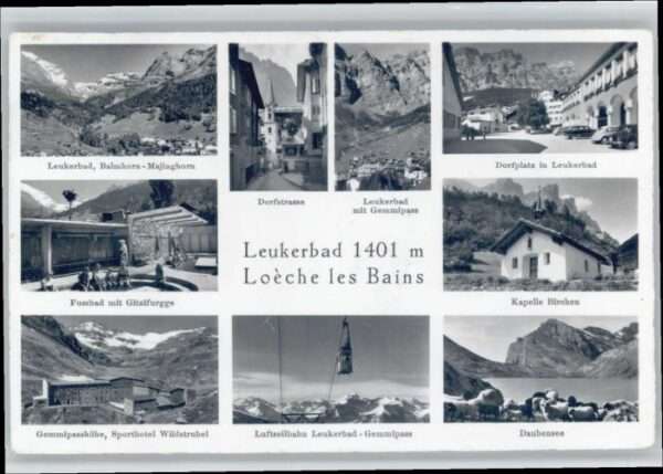 Leukerbad Kapelle Birchen Daubensee Sport Hotel W