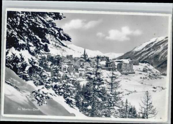 St Moritz GR St Moritz
