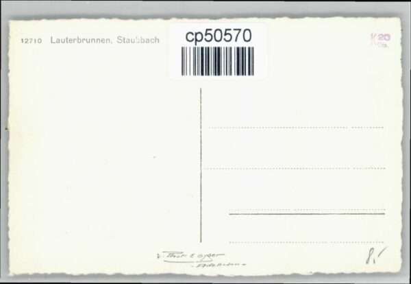 Lauterbrunnen BE Lauterbrunnen Staubbach – Bild 2