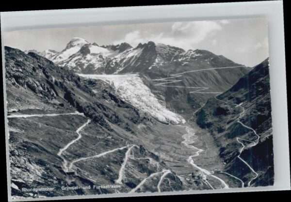 Rhonegletscher Glacier du Rhone Rhonegletscher Grimsel Furkastrasse