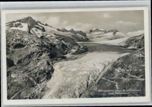 Rhonegletscher Glacier du Rhone Rhonegletscher Gelmenhörner