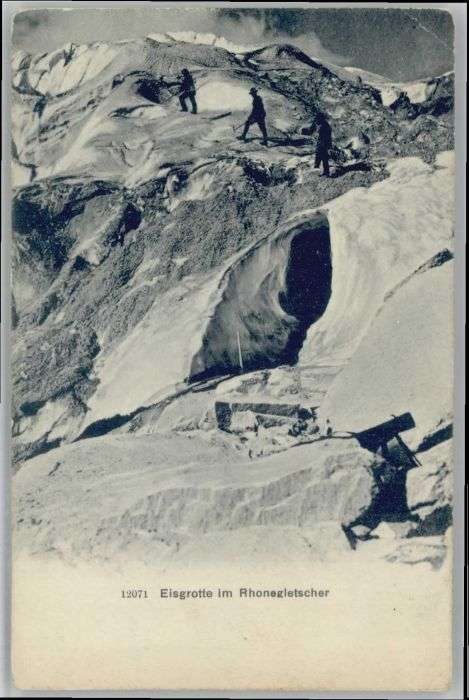Rhonegletscher Glacier du Rhone Rhonegletscher Eisgrotte
