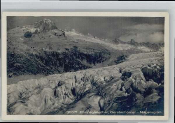 Rhonegletscher Glacier du Rhone Rhonegletscher Gerstenhörner