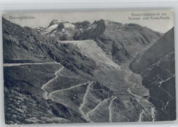 Rhonegletscher Glacier du Rhone Rhonegletscher Grimsel Furka
