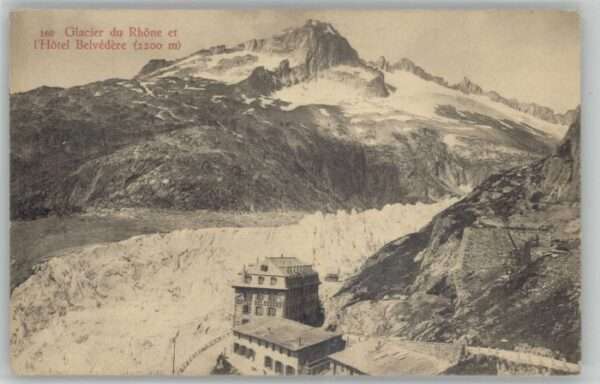 Rhonegletscher Glacier du Rhone Rhonegletscher Hotel Belvedere