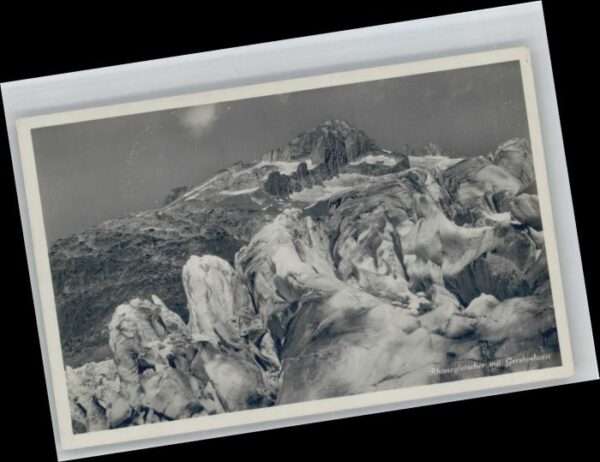 Rhonegletscher Glacier du Rhone Rhonegletscher Gerstenhorn