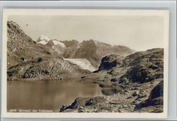 Grimsel Pass Grimsel Totensee