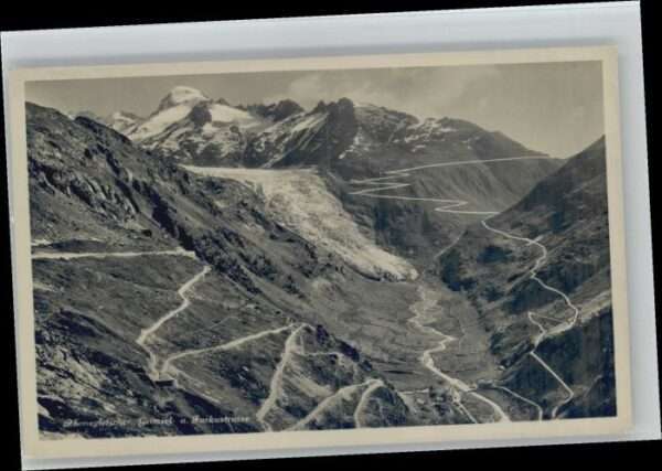 Rhonegletscher Glacier du Rhone Rhonegletscher Grimsel Furkastrasse